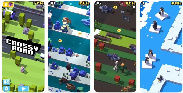 game offline android - Crossy Road